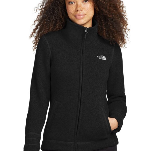 Ladies Sweater Fleece Jacket Thumbnail