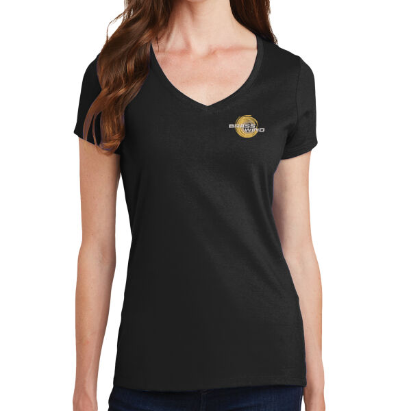 T-Shirt - Ladies Fan Favorite V Neck Tee Thumbnail